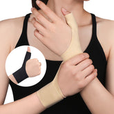 Wrist and thumb support – Adjustable, breathable, stabilizing for “mommy hand”