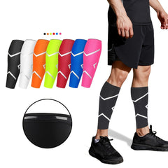 Compression Leg Sleeves – Calf Support & Leg Warmers for Basketball, Football, Running & Cycling