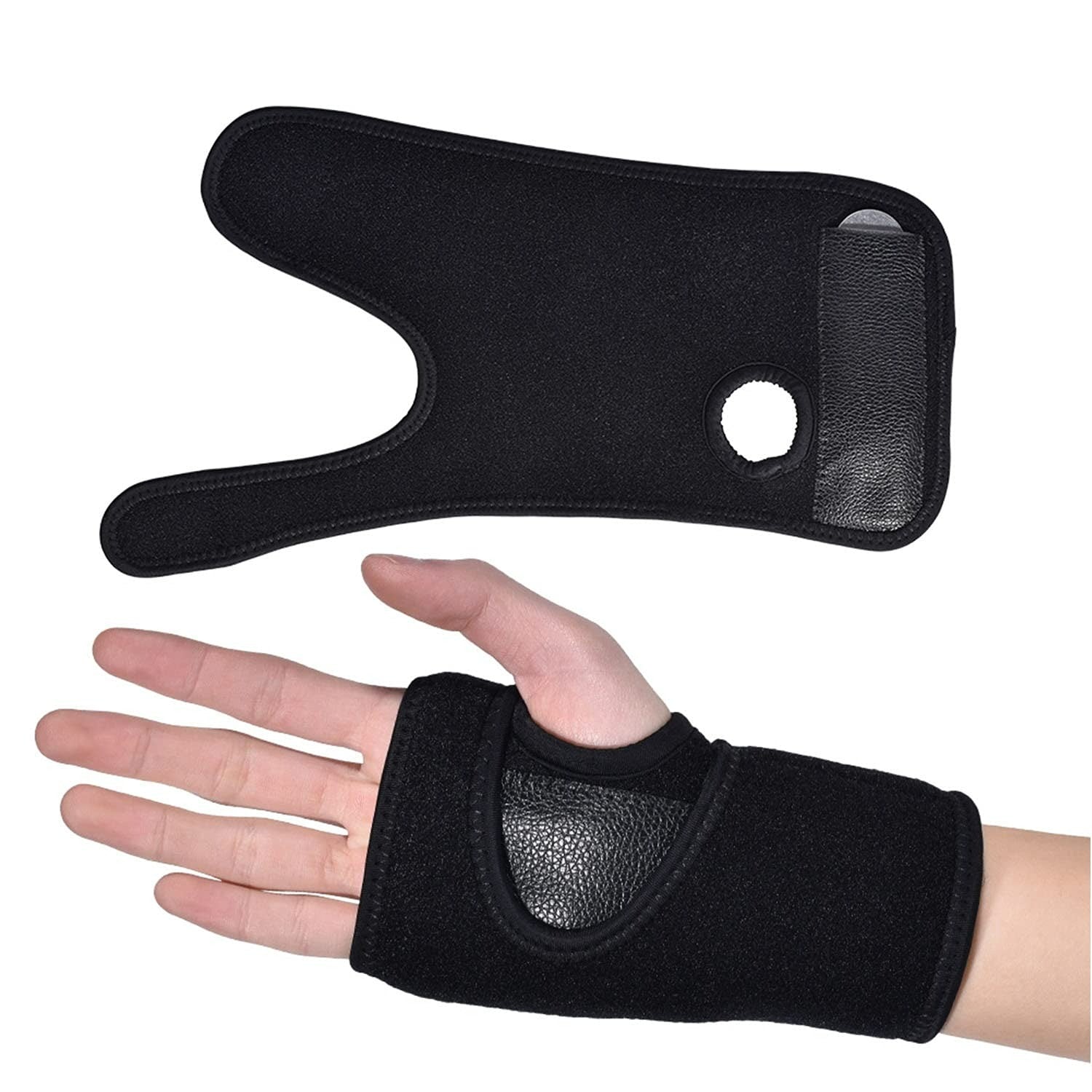 Wrist support with strap – For carpal tunnel syndrome, men